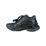 Balenciaga x Under Armour Black Runner Ripstop Sneakers
