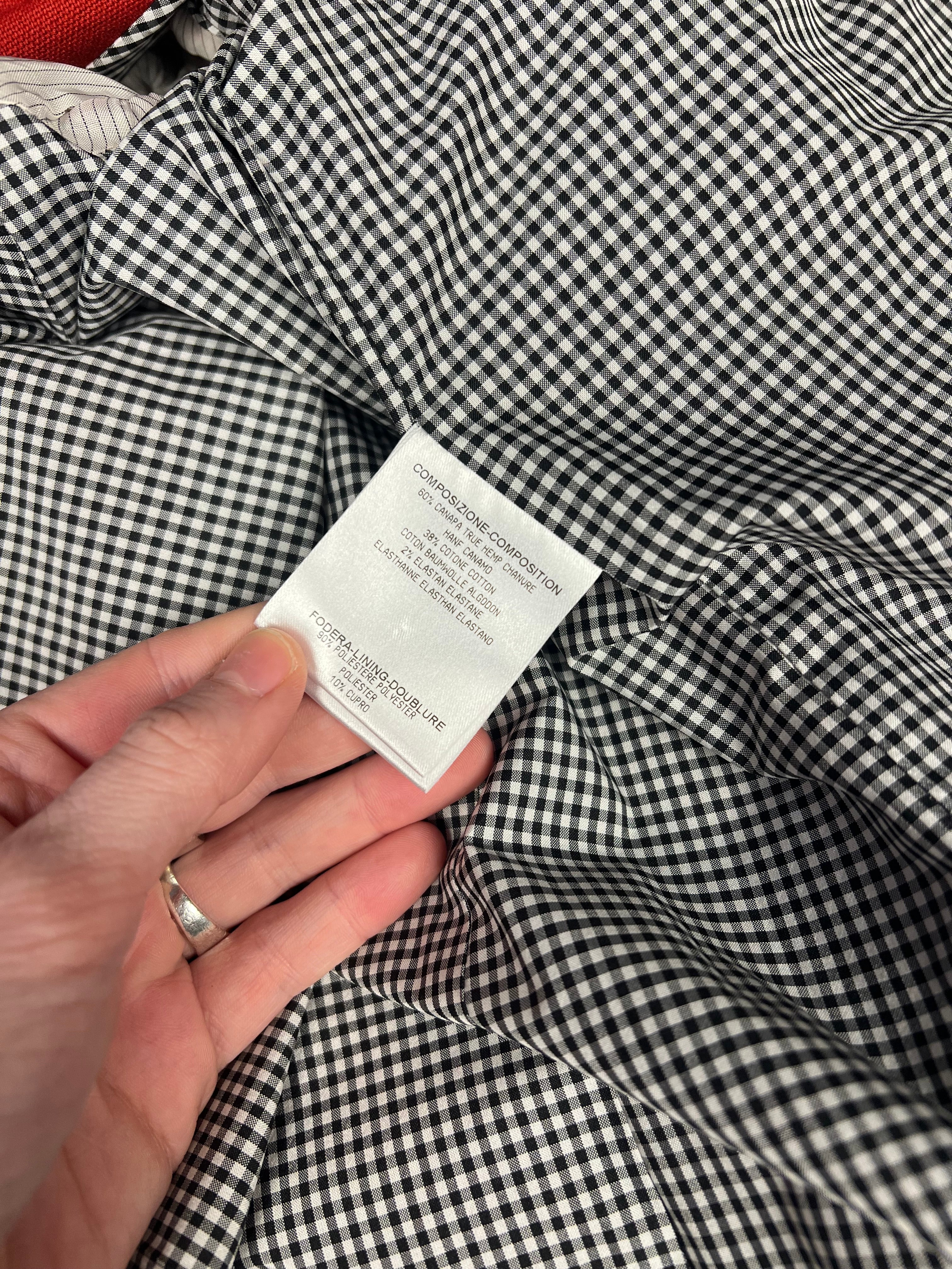 Gucci Vintage Red Trench Coat