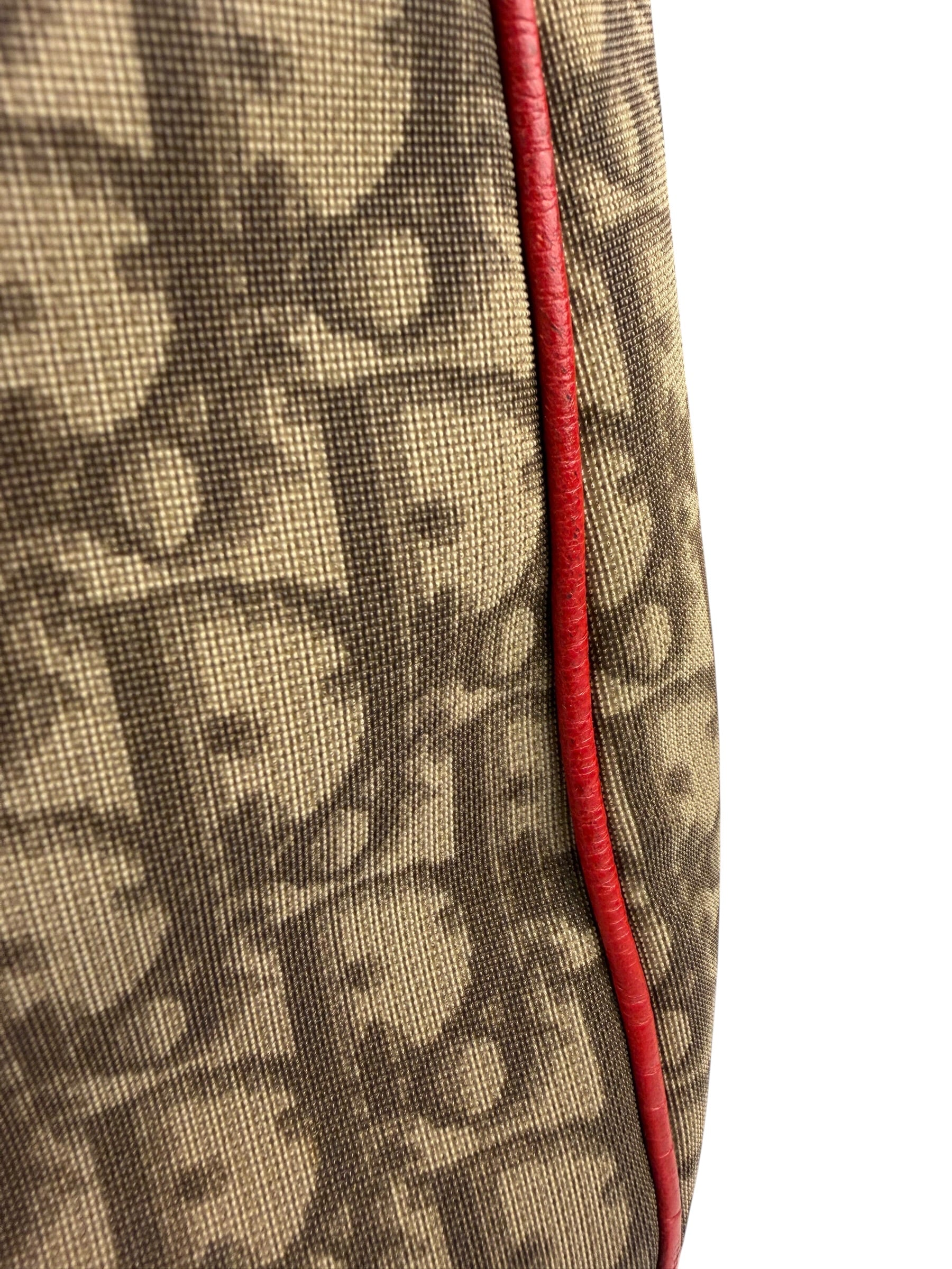 Christian Dior Vintage Monogram Rasta Trotter Messenger Bag