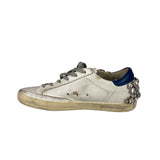 Golden Goose Superstar Sneakers Crystal Embellishments