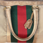 Gucci Vintage Canvas Duffle Bag