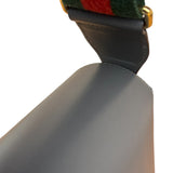Gucci Grey Leather 1955 Horsebit Shoulder Bag
