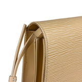 Louis Vuitton Vintage Yellow Epi Biarritz Shoulder Bag