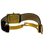 Cartier Must De Tank Tri Color Black Strap