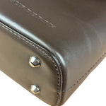 Burberry Brown Leather Shoulder Bag