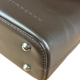 Burberry Brown Leather Shoulder Bag