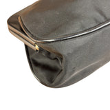 Prada Black Tessuto Nylon Leather Trim Liss-Lock Coin Bag