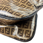 Fendi Brown PVC Zucca Baguette