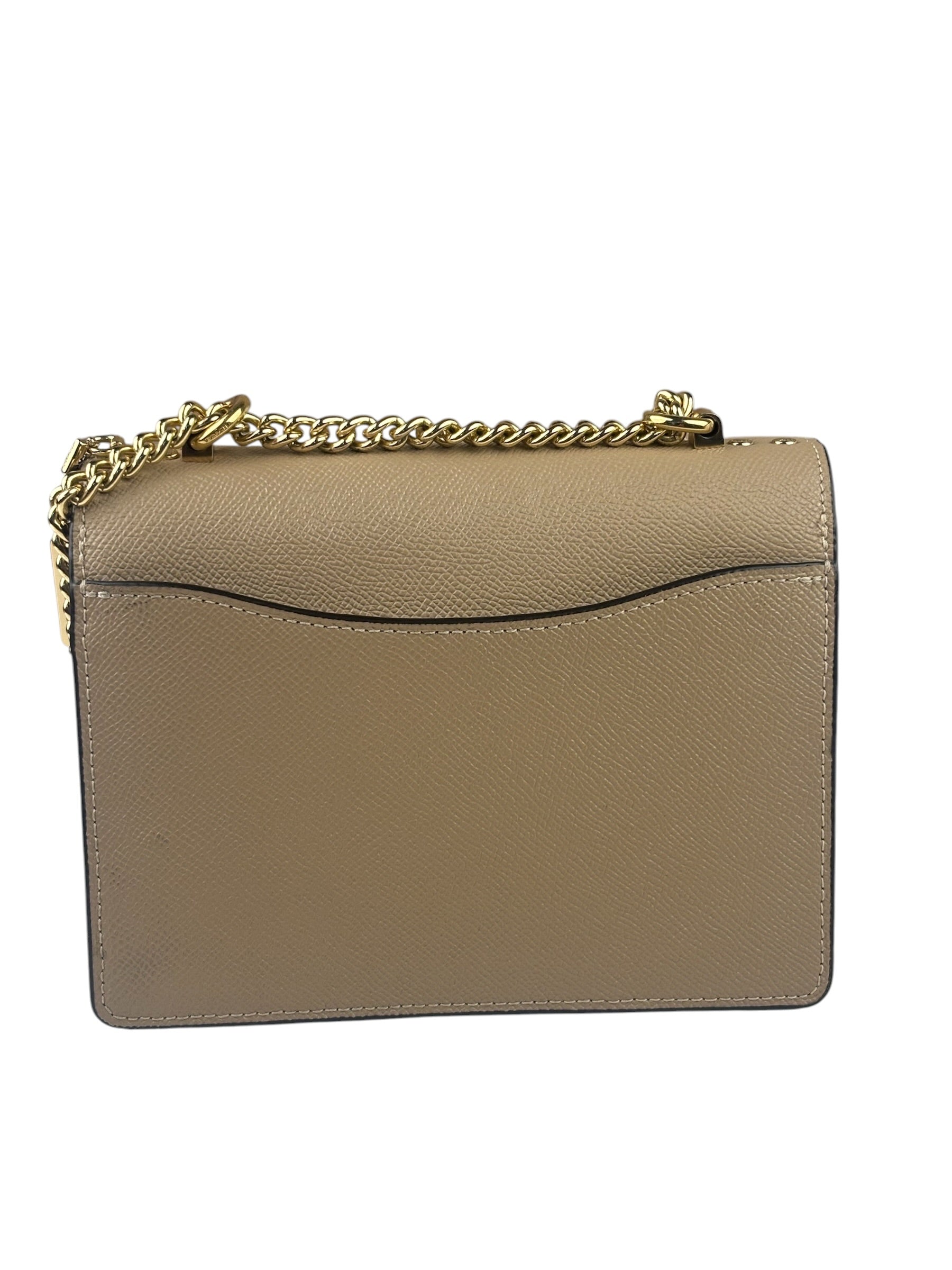 Coach Beige Leather Klare Crossbody Bag
