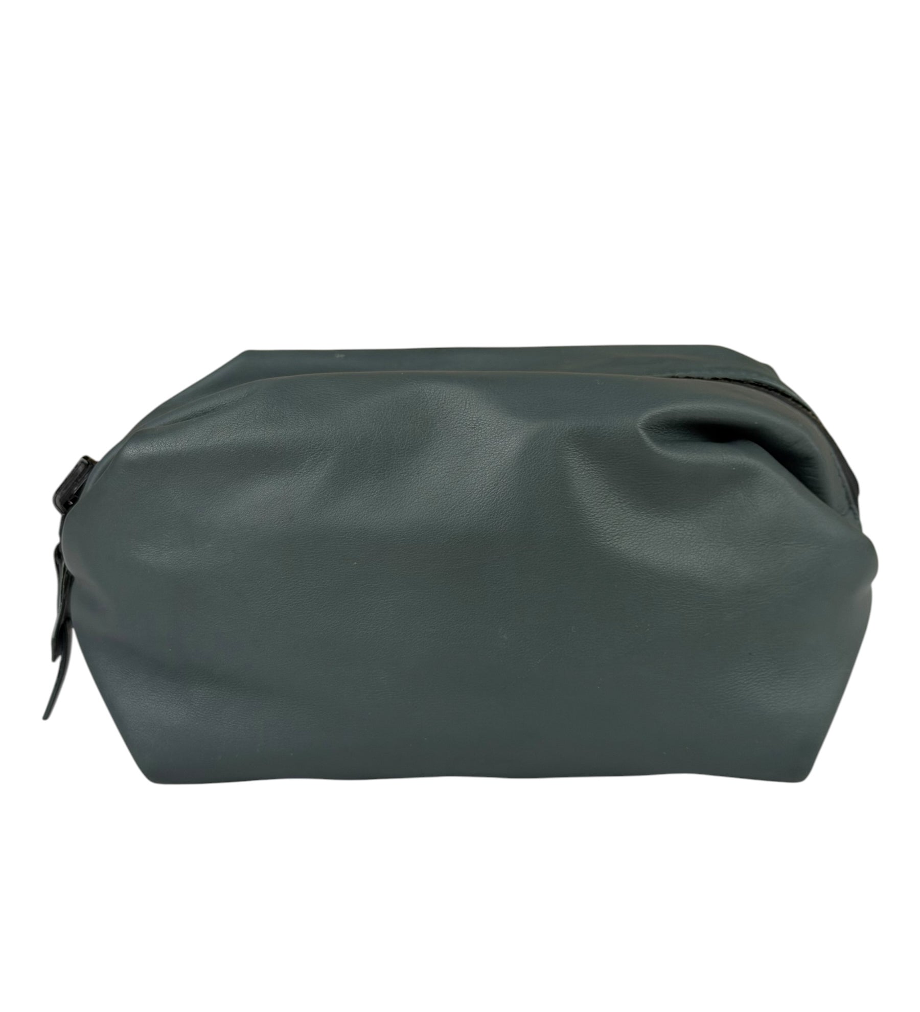 Bottega Veneta Grey Leather Pouch