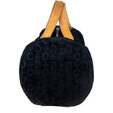 Celine Black Macadam Velour Handbag