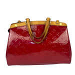 Louis Vuitton Red Vernis Brea Two-Way Bag MM