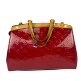 Louis Vuitton Red Vernis Brea Two-Way Bag MM