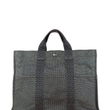 Hermes Herline Canvas Tote Grey