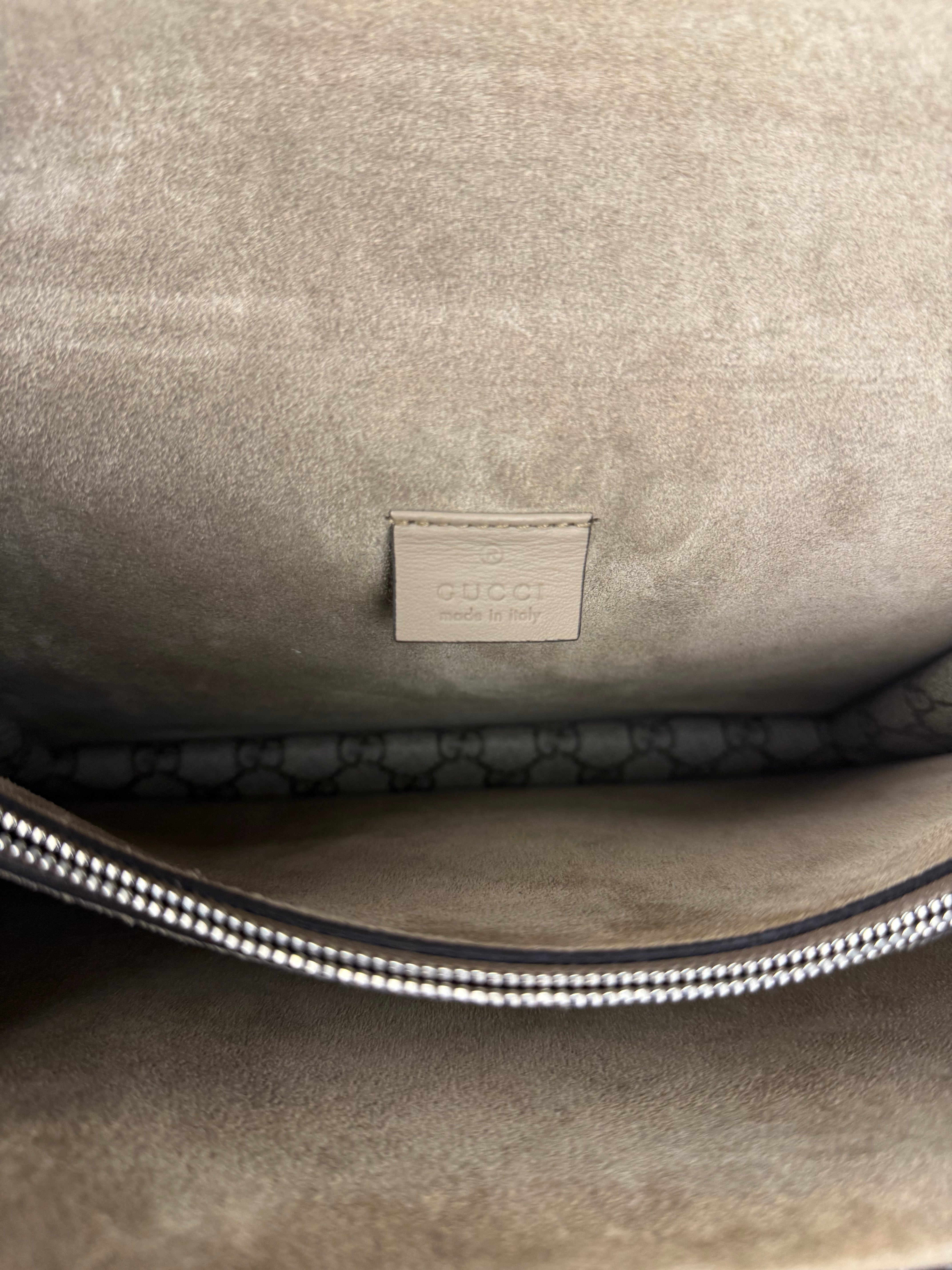 Gucci GG Embellished Patchwork Dionysus Chain Bag