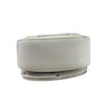 Diesel White Leather 1DR XS Two-Way Mini Bag