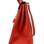 Hermes Coral-Red Epson Casaque Togo Kelly 32