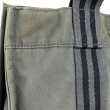 Hermes Grey Canvas Fourre Tout PM