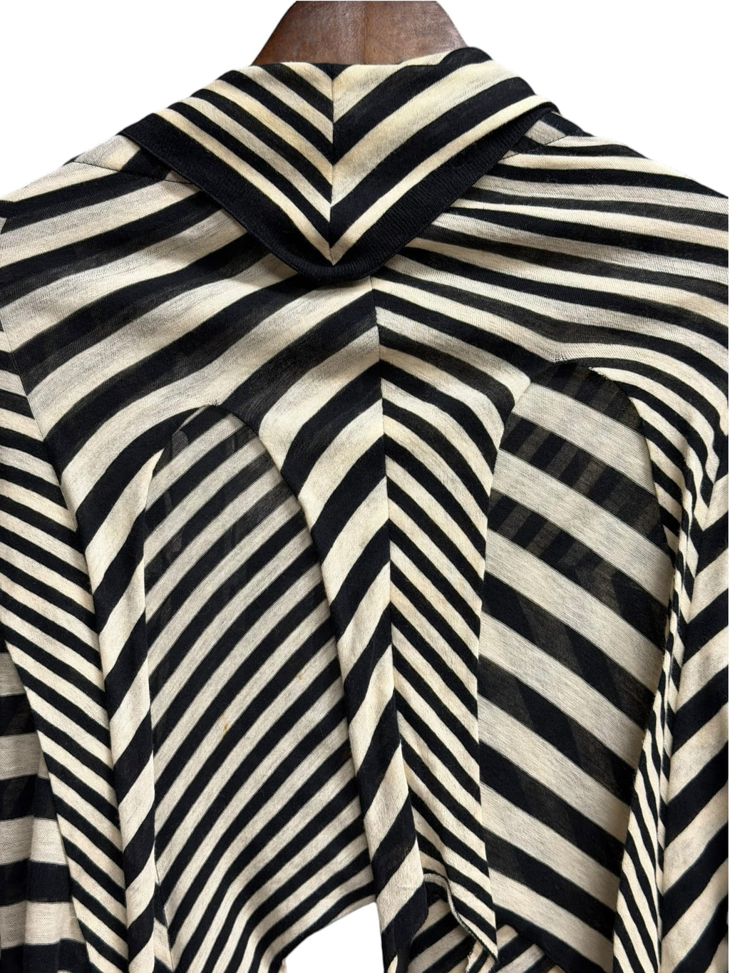 Issey Miyake Féte Striped Cotton Shawl