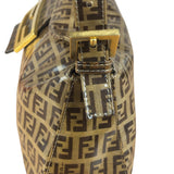 Fendi Vintage FF Canvas PVC Baguette