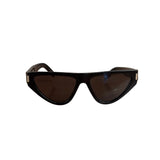 Yves Saint Laurent Black New Wave Sunglasses SL 468