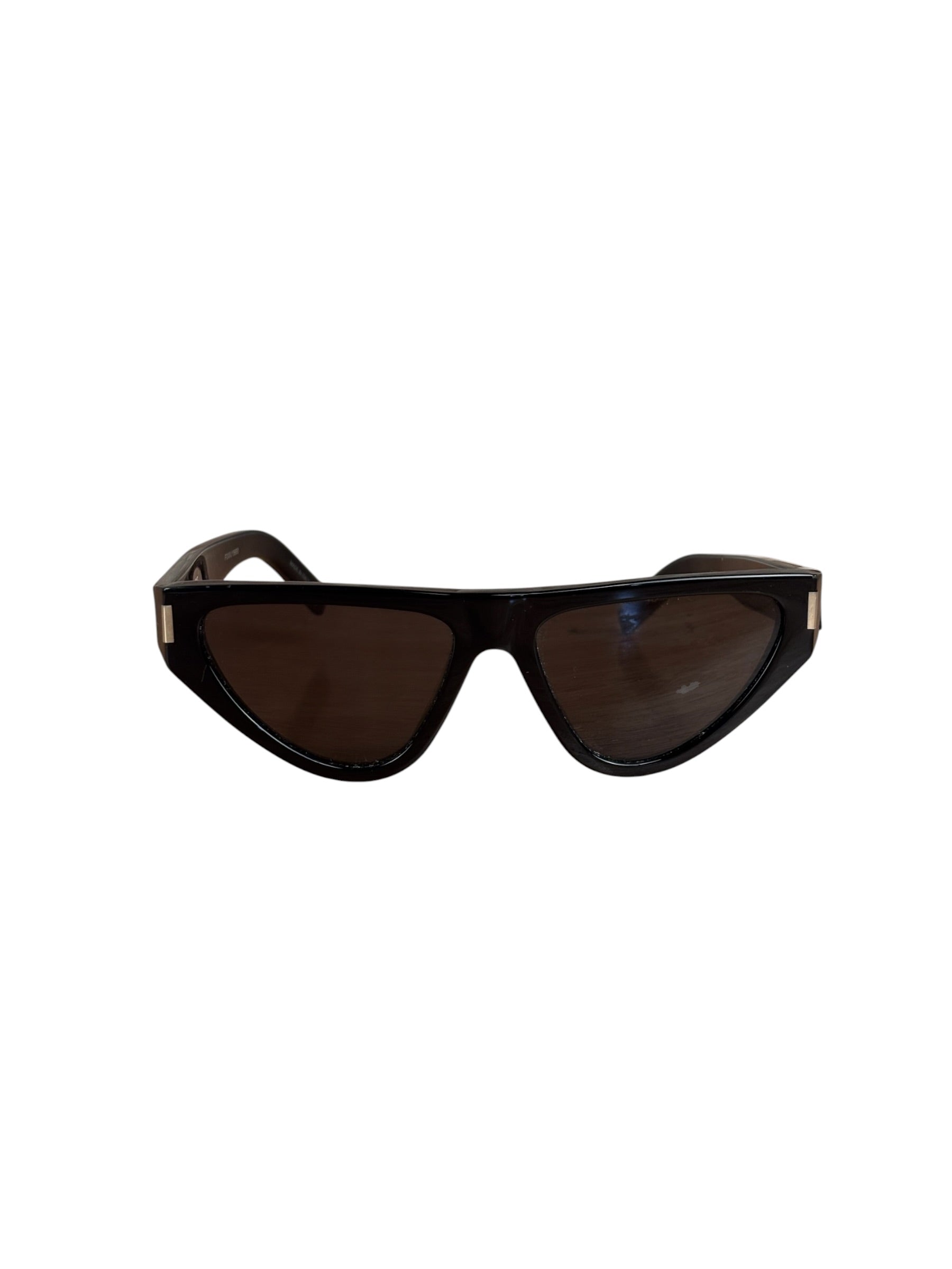 Yves Saint Laurent Black New Wave Sunglasses SL 468
