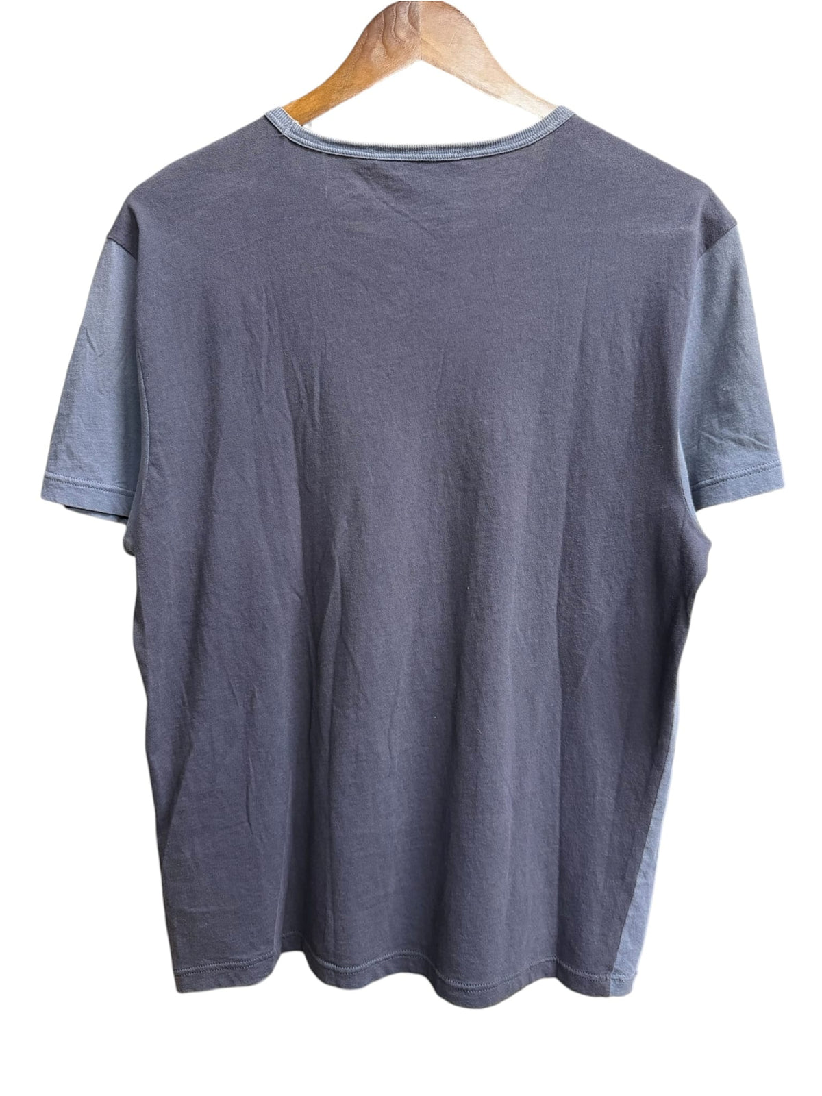 Gucci Two-Tone Blueish Grey Medieval Crest Tee