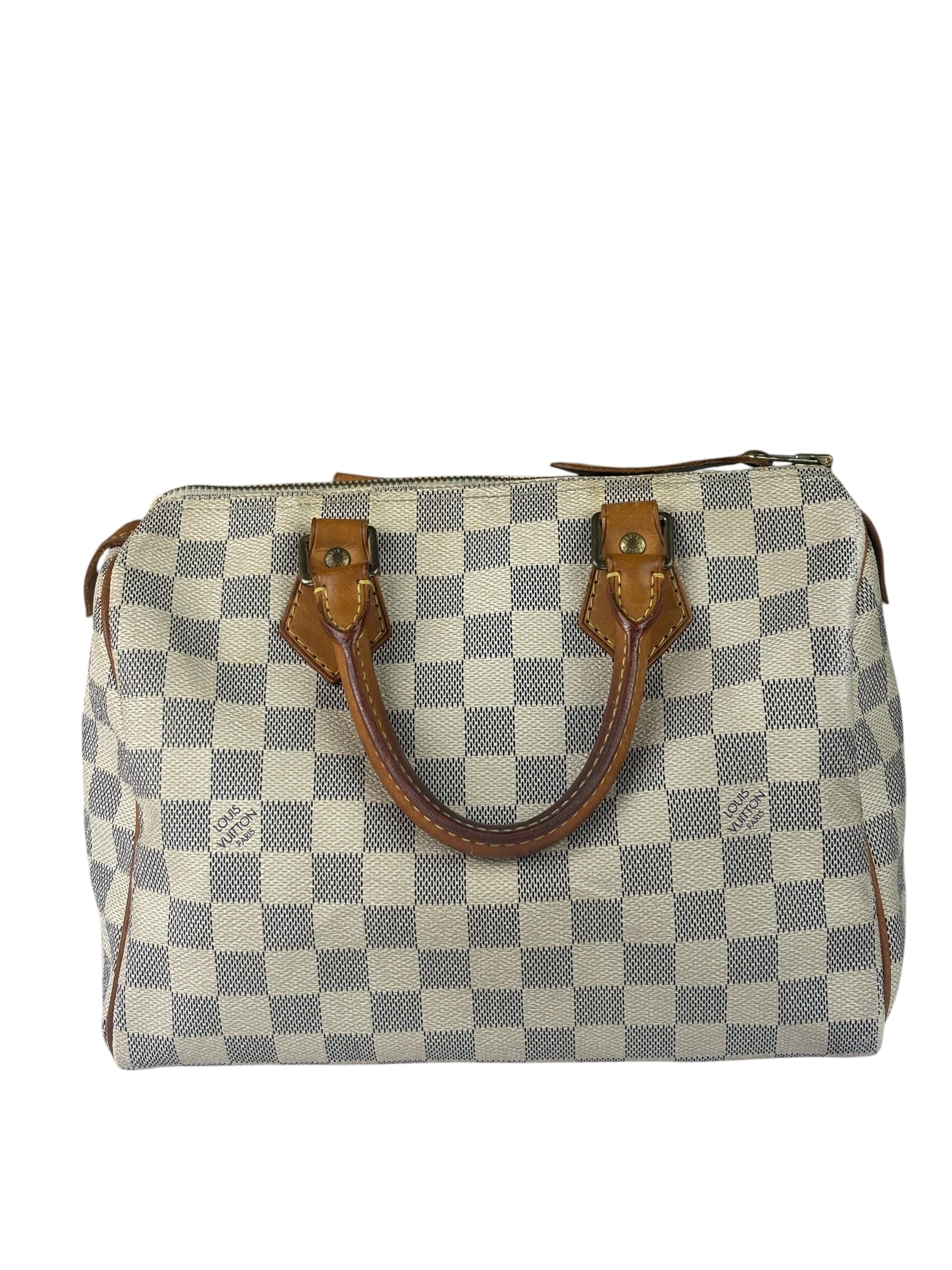 Louis Vuitton Diamier Azur Speedy 25