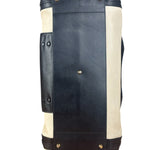 Chloe Beige/Black Leather Alice Satchel/Tote Bag