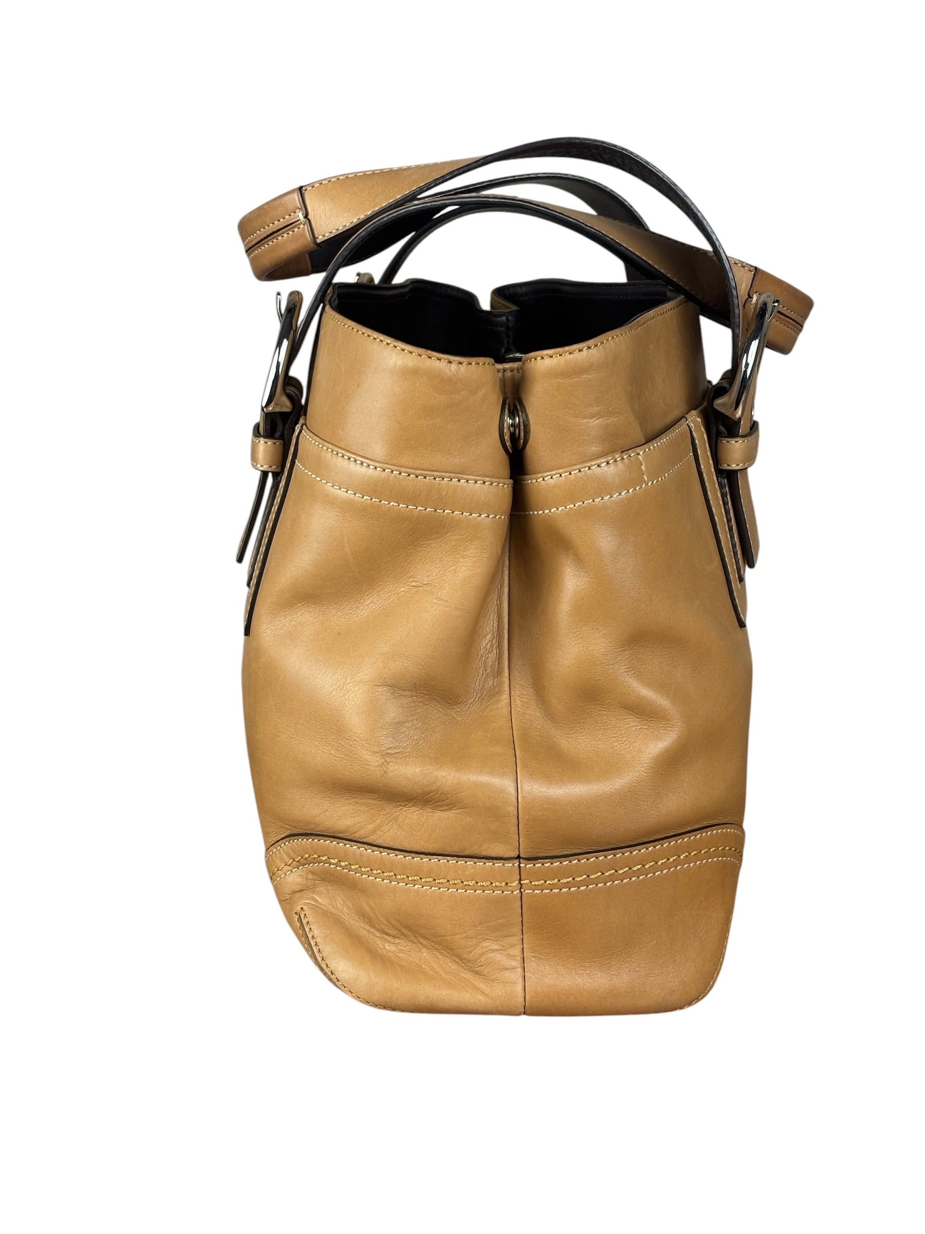 Coach Vintage Tan Brown Soho Shoulder Bag
