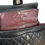 Chanel Classic Quilted Black Double Flap Bag 2003