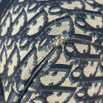 Christian Dior Vintage Navy Trotter Boston Bag