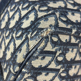 Christian Dior Vintage Navy Trotter Boston Bag