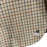 80s/90s Vintage Hermes Plaid Sportcoat (Distressed)