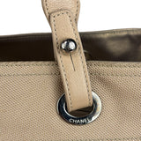 Chanel Paris-Biarritz Gold Quilted Tote Bag 2006