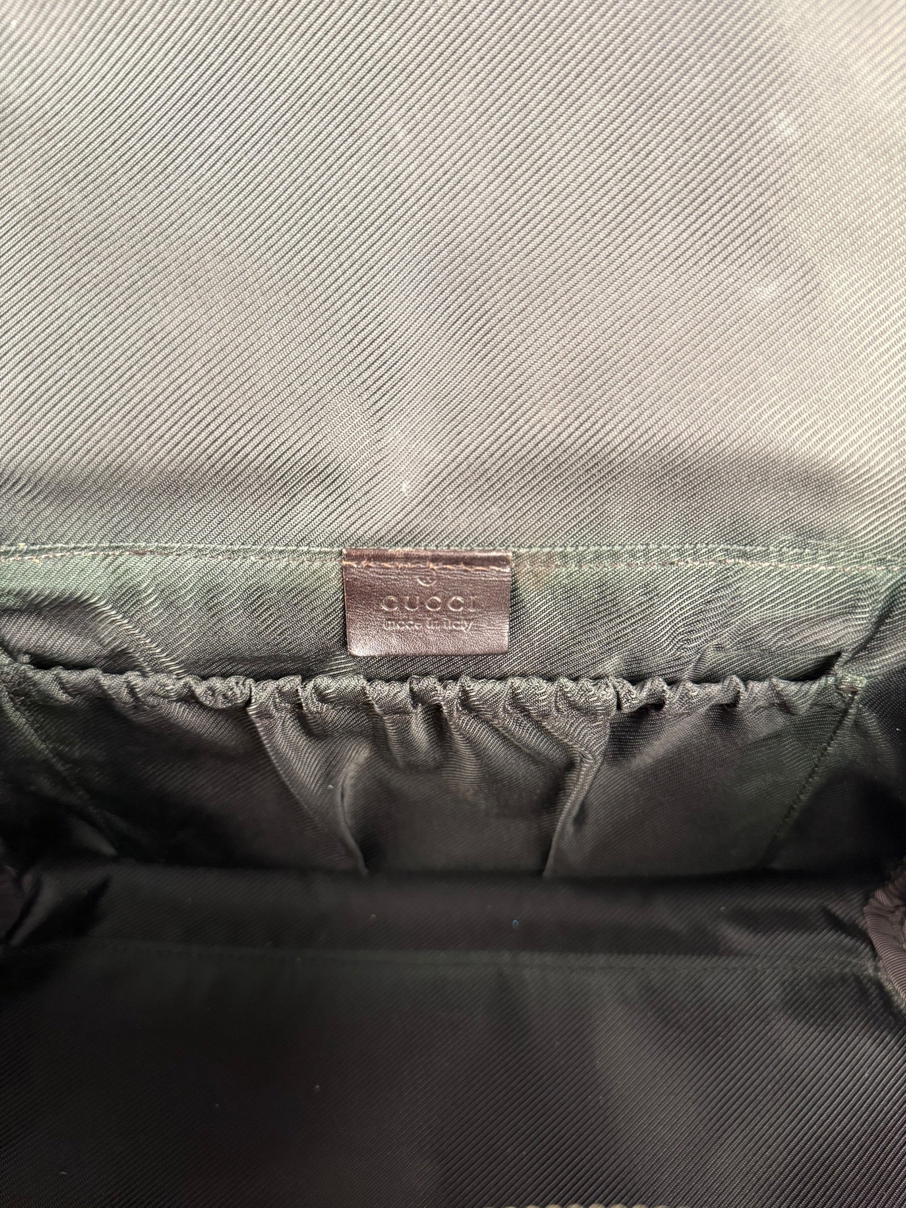 Gucci GG Coated Canvas Mini Travel Bag