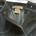 Louis Vuitton Black Corduroy/Velour Skirt