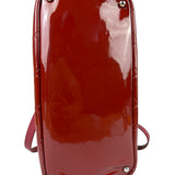 Chanel Patent Red Quilted S Shopper Tote 2013