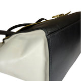 Celine Colorblock Leather/Suede Trapeze Two-Way Bag