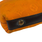 Louis Vuitton Vintage Orange Monogram Neoprene Scuba Clutch