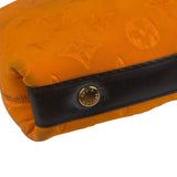 Louis Vuitton Vintage Orange Monogram Neoprene Scuba Clutch