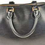Louis Vuitton Black Epi Leather 25