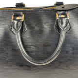 Louis Vuitton Black Epi Leather 25
