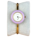 Gucci Vintage Gold 1100L Interchangeable Bezel Bangle