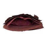 Yves Saint Laurent Dusty Rose Leather Tropez Ruffled Frilled Hobo Bag