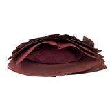Yves Saint Laurent Dusty Rose Leather Tropez Ruffled Frilled Hobo Bag