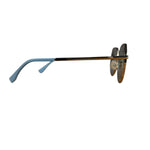 Fendi Blue Gold Frame Sunglasses