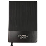 Chanel Beauty Black Lined Notebook