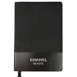 Chanel Beauty Black Lined Notebook