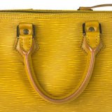 Louis Vuitton Yellow Epi Leather Speedy 25